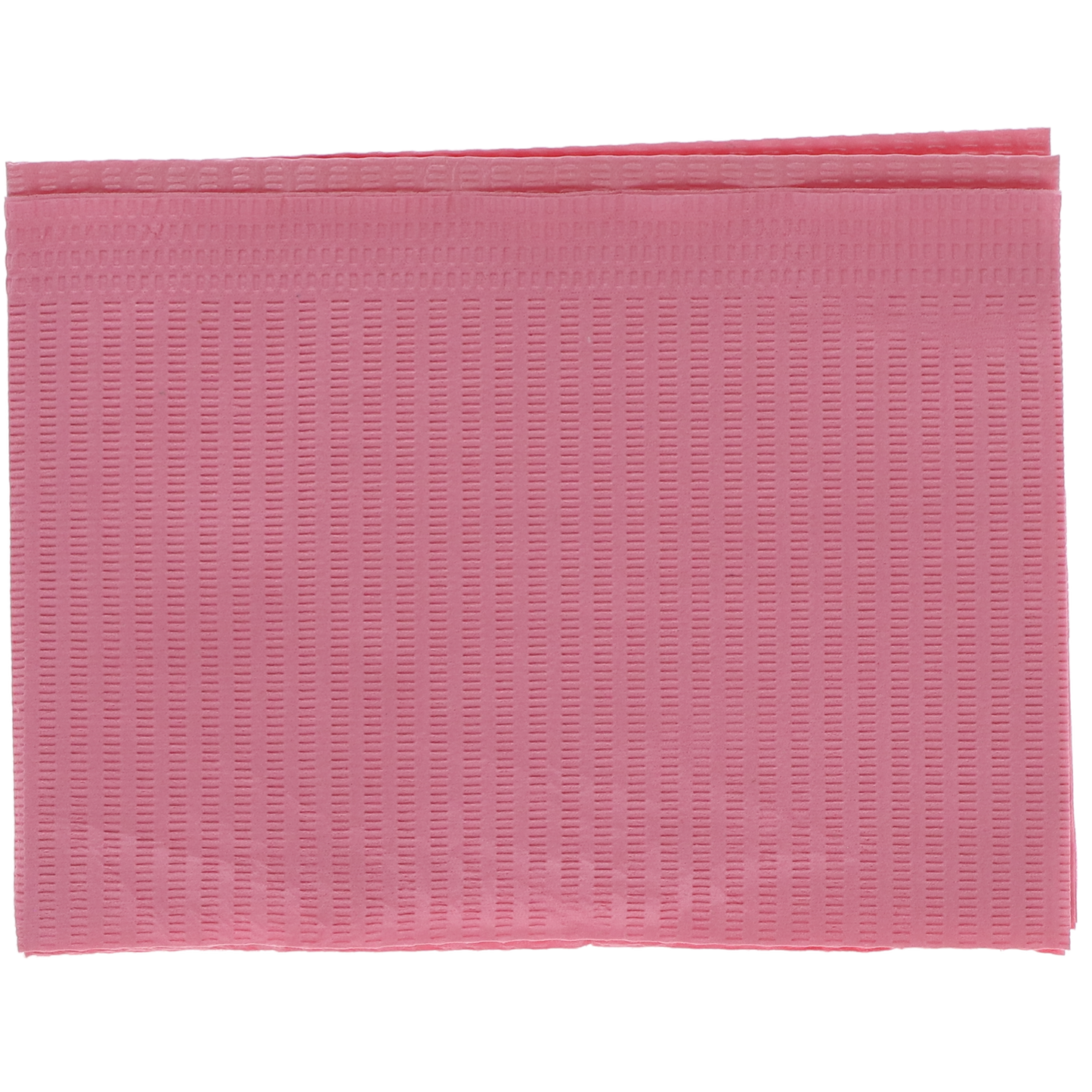 Disposable Bibs, 2+1 Ply, 13" x 18", Dusty Rose, 500/Pk