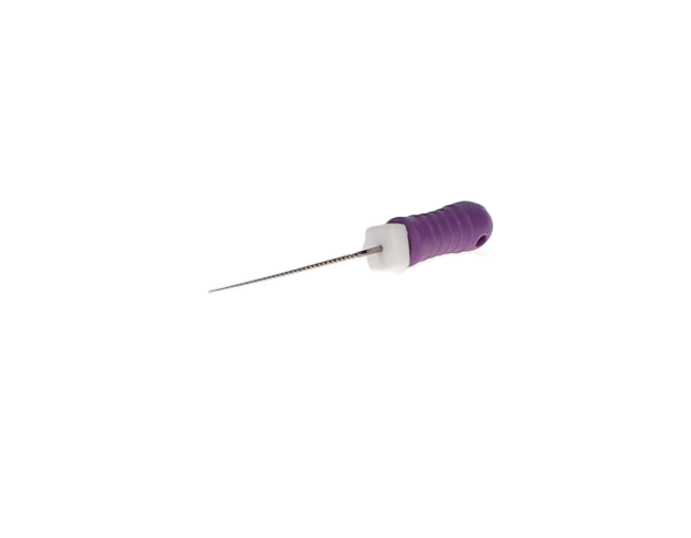 K-File, Stainless Steel, 21 mm, # 10, Purple, 6/Pk