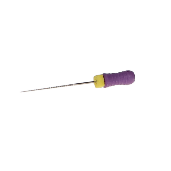 K-File, Stainless Steel, 25 mm, # 10, Purple, 6/Pk
