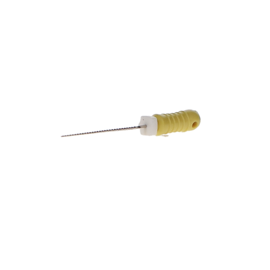 K-File, Stainless Steel, 21 mm, # 20, Yellow, 6/Pk