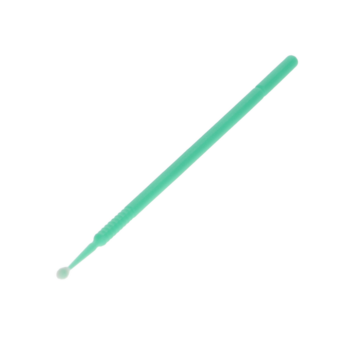 Micro-Brush Disposable Applicators, Regular, Green, 4 x 100/Pk