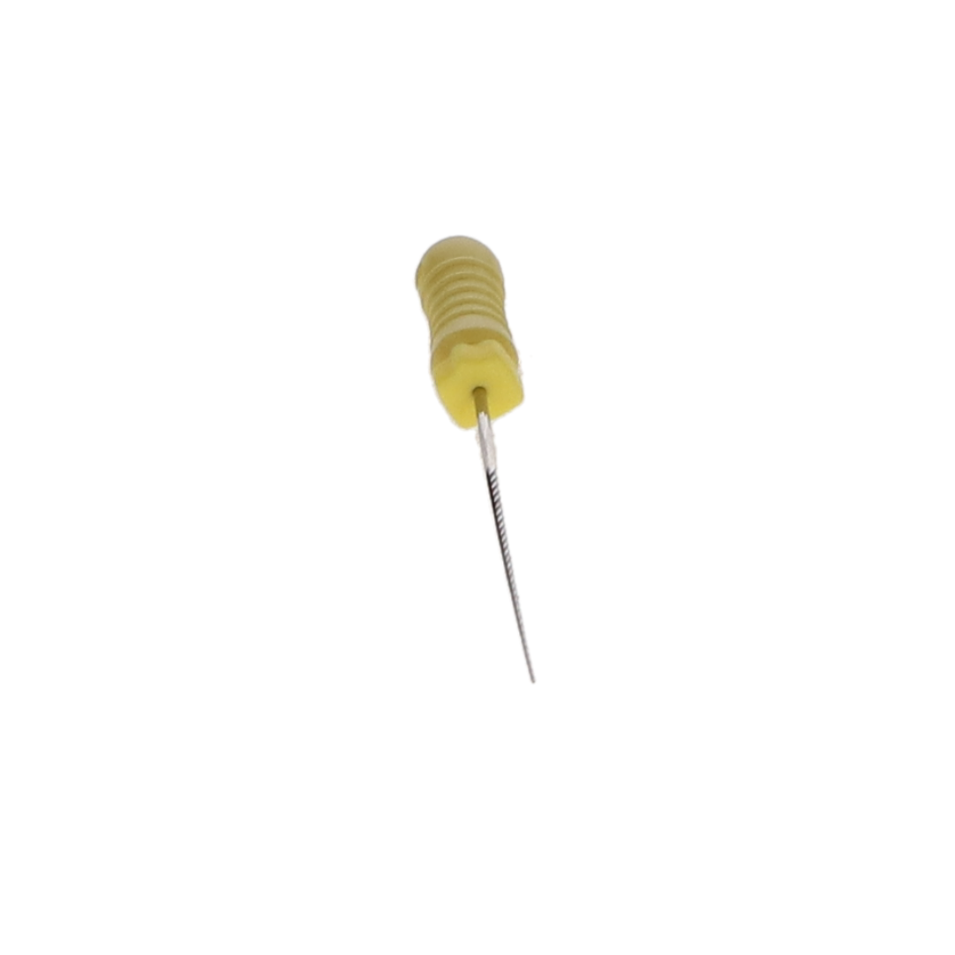K-File, Stainless Steel, 25 mm, # 20, Yellow, 6/Pk
