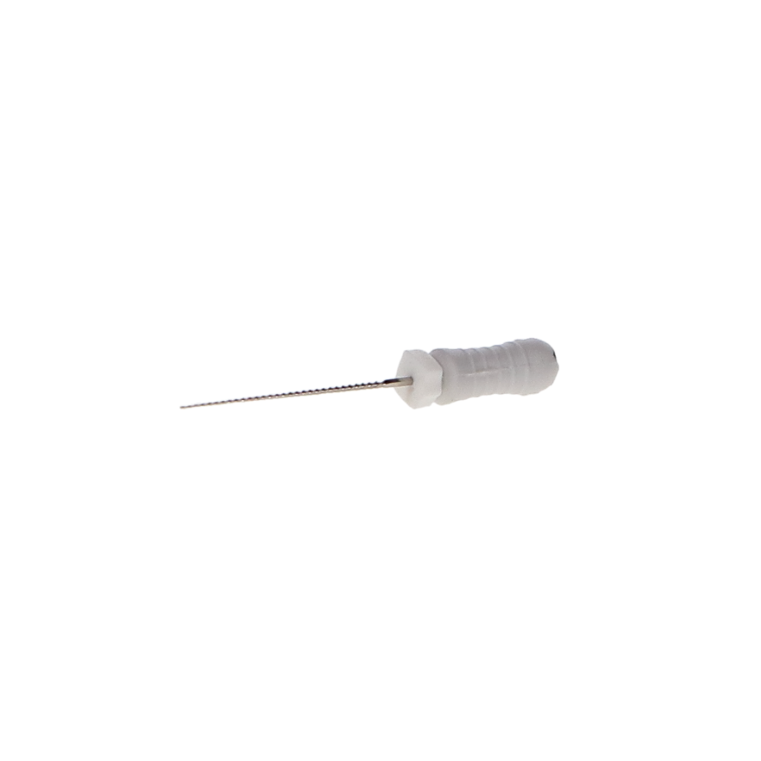K-File, Stainless Steel, 21 mm, # 15, White, 6/Pk