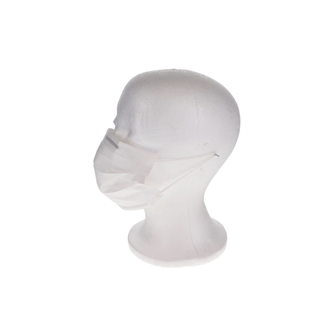SecureFit Ultra Sensitive Earloop Masks, ASTM Level 3, White, 50/Pk