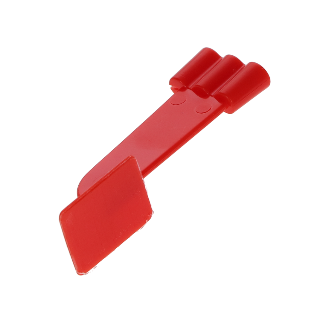 Xios XG Sensor Holder, Bitewing Bite Blocks with Adhesive, Red, 100/Pk
