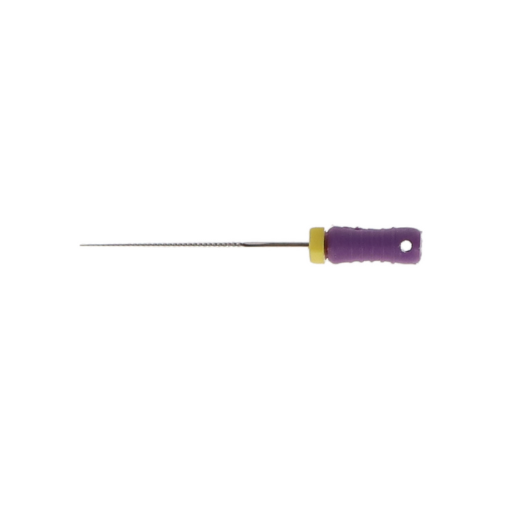 K-File, Stainless Steel, 25 mm, # 10, Purple, 6/Pk
