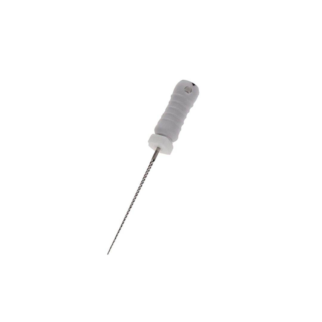 K-File, Stainless Steel, 21 mm, # 15, White, 6/Pk