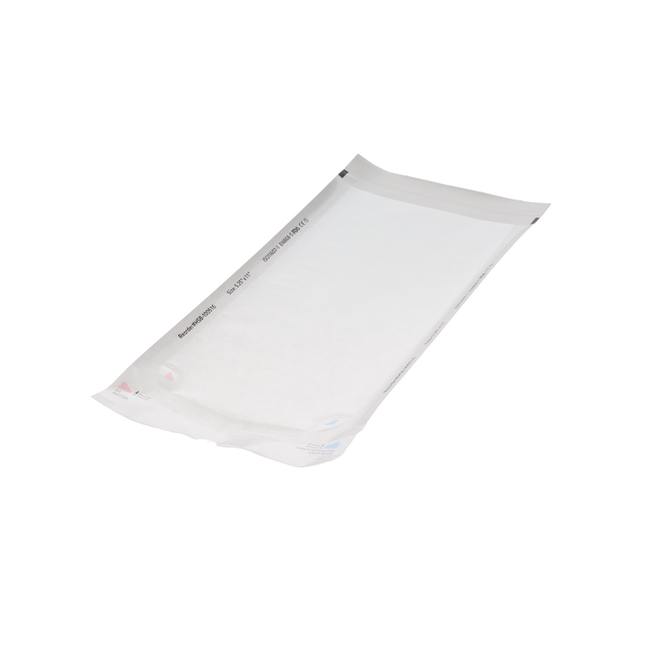 Sterilization Pouch, Class 4, Self-Sealing, Clear, 5.25" x 11", 200/Pk