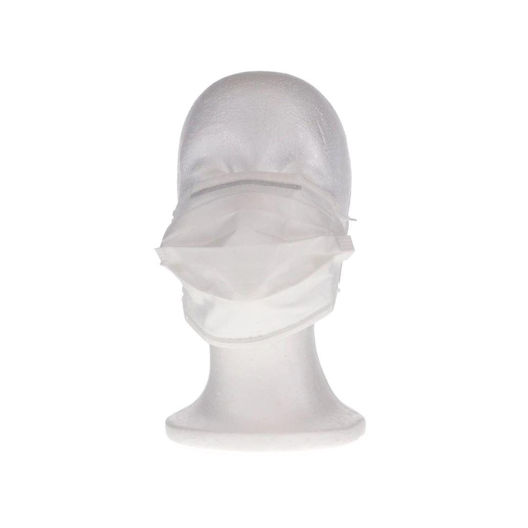SecureFit Ultra Sensitive Earloop Masks, ASTM Level 3, White, 50/Pk