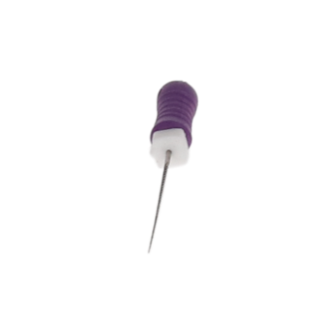 K-File, Stainless Steel, 21 mm, # 10, Purple, 6/Pk