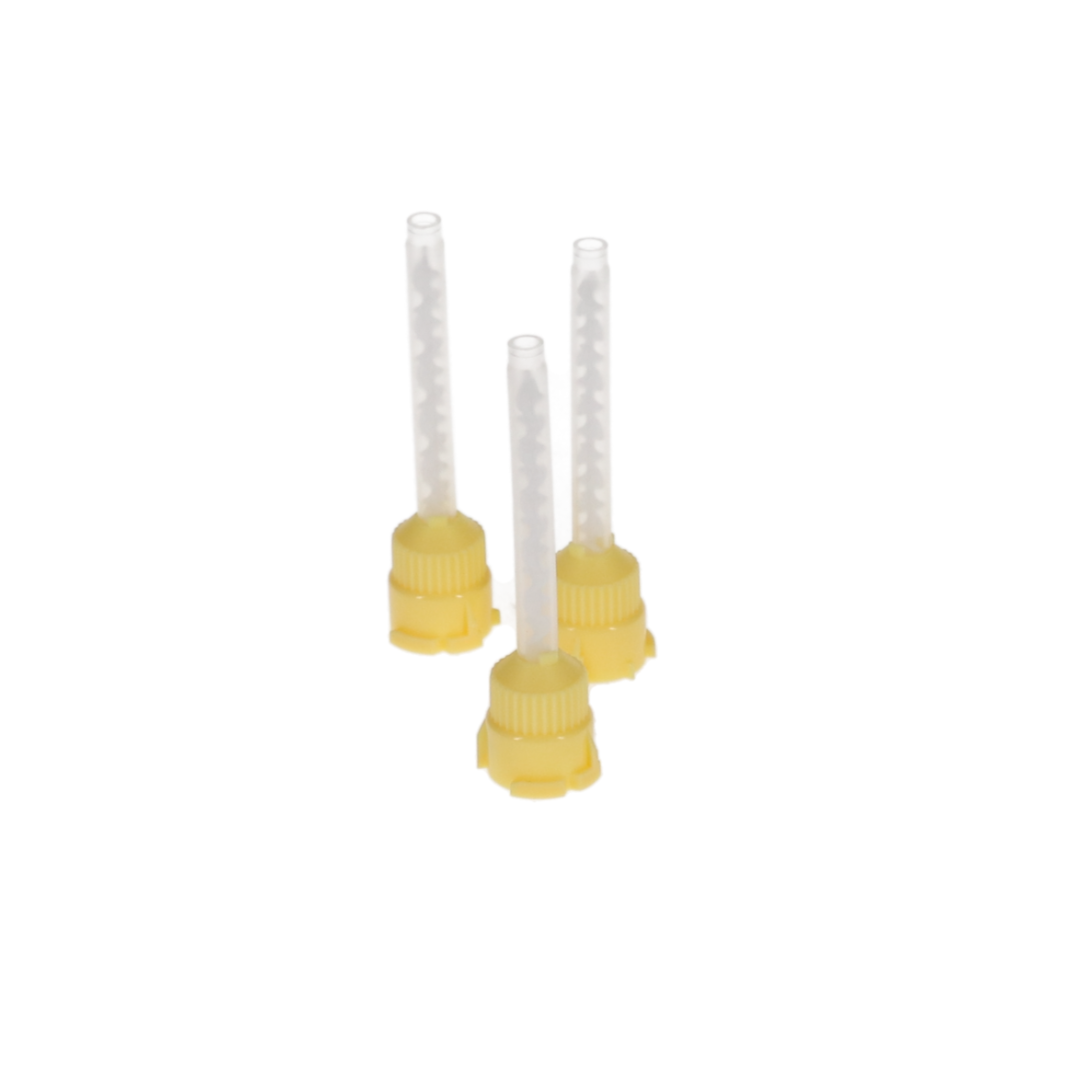 HP Mixing Tips, 4.2 mm, Yellow, 48/Pk