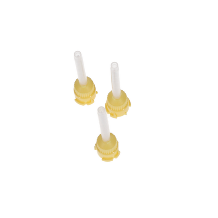 HP Mixing Tips, 4.2 mm, Yellow, 48/Pk