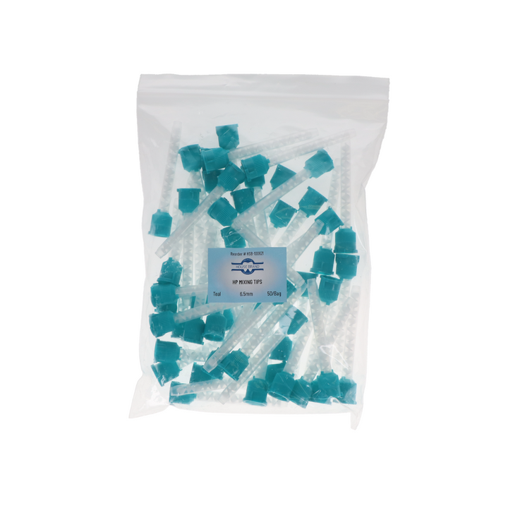 HP Mixing Tips Teal, 48/Pk