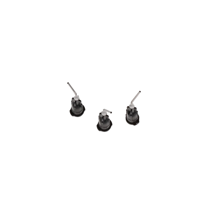 Pre-Bent Applicator Tips, 20 Ga, Black (Flowable), 100/Pk