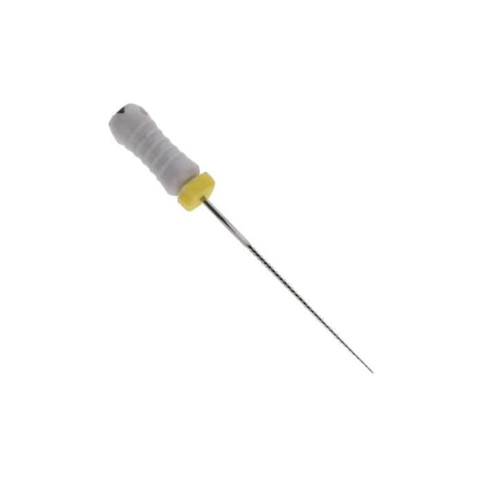 K-File, Stainless Steel, 25 mm, # 15, White, 6/Pk