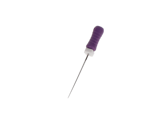 K-File, Stainless Steel, 21 mm, # 10, Purple, 6/Pk