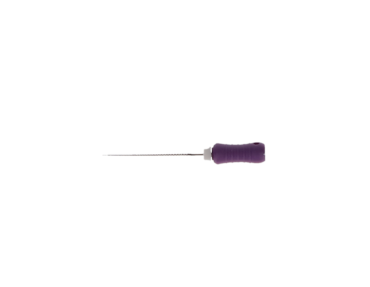 K-File, Stainless Steel, 21 mm, # 10, Purple, 6/Pk