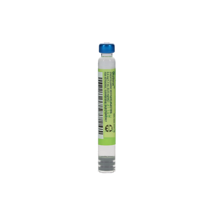 OraVerse Phentolamine Mesylate Injection, Glass Cartridge, 1.7 ml, 10/Pk